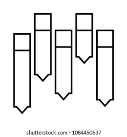 graph vector line icon