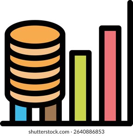 A graph is a visual representation of data showing relationships between variables. It helps in analyzing trends, patterns, and comparisons using lines, bars, or points on axes.

