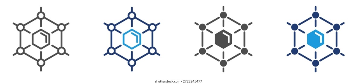 graphene icon set multiple style