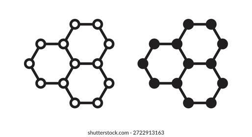 Graphen-Symbol für Web und App. Vektorgrafik eps