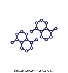 Graphene, Nano Structures Vector Icon