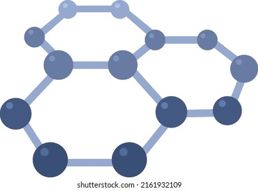 Graphene Technology Color Vector Icon