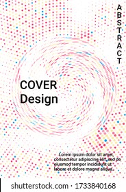 Graphic abstract background. Disco design. Cover music album. Business concept illustration.