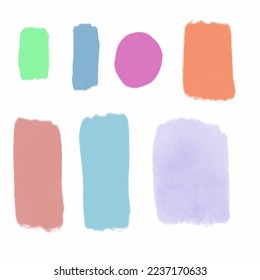 graphic abstract. Color splashes. Background texture wall pastel Beautiful. brush stroke and have copy space for text.
