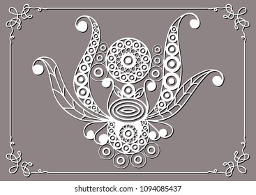 Graphic abstract design with occult symbol. Masonic (freemasonic) drawing. Suitable for invitation, flyer, sticker, poster, banner, card, label, cover, web. Vector illustration.