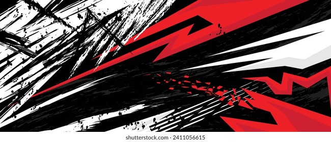 Graphic abstract design of racing background. Racing, rally.