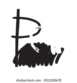 graphic abstract scribble elements , patchwork style, grunge background