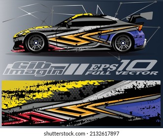 Grafische abstrakte Design-Hintergründe für Rennsport, Rallye, Rennen, Abenteuer und Autorennen