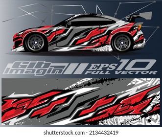 Grafische abstrakte Design-Hintergründe für Rennsport, Rallye, Rennen, Abenteuer und Autorennen
