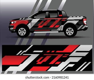 Graphic abstract stripe racing background kit designs for wrap vehicle  race car  rally  adventure and livery