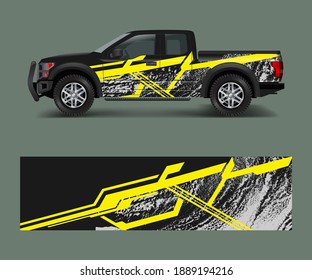Graphic abstract stripe racing modern designs for wrap vehicle, race car, speed offroad, rally, adventure.