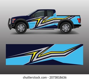 Graphic abstract stripe racing modern designs for wrap vehicle, race car, speed offroad, rally, adventure.