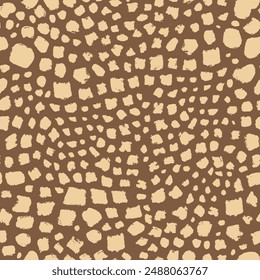Animales gráficos sin fisuras. Ilustración vectorial. Gráficos manuales. Adecuado para decorar varias superficies.
