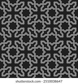 Graphic Art of Geometric Seamless pattern design. Repeating patterns of printable vector.