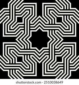 Graphic Art of Geometric Seamless pattern design. Repeating patterns of printable vector.