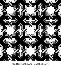 Arte gráfica de design de padrão sem emenda geométrica. Padrões repetitivos de vetor imprimível.