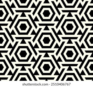 Graphic Art of Geometric Seamless pattern design. Repeating patterns of printable vector.