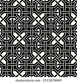 Graphic Art of Geometric Seamless pattern design. Repeating patterns of printable vector.
