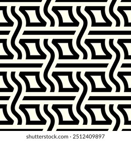 Arte gráfico del diseño geométrico del patrón sin fisuras. Patrones repetitivos de Vector imprimible.