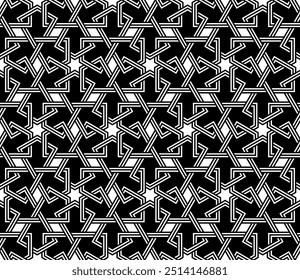 Graphic Art of Geometric Seamless pattern design. Repeating patterns of printable vector.