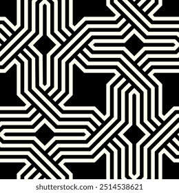 Graphic Art of Geometric Seamless pattern design. Repeating patterns of printable vector.