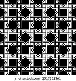 Graphic Art of Geometric Seamless pattern design. Repeating patterns of printable vector.