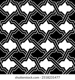Graphic Art of Geometric Seamless pattern design. Repeating patterns of printable vector.