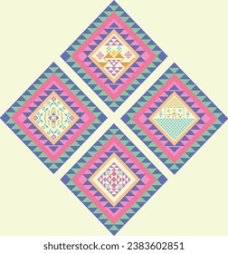Graphic art pattern detail local Thai North-East old fashion. fabric silk, backgrounds, textures, square, geometry, lines, graphic, element, elegant, decorative, decor, beauty, backgrounds, luxury.
