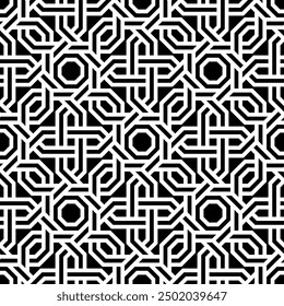 Arte gráfico de patrones artísticos repetitivos. Patrón geométrico sin fisuras de Vector imprimible.