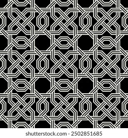 Graphic Art of Repeating Artistic patterns. Geometric Seamless pattern of printable vector.