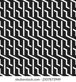Graphic Art of Repeating Artistic patterns. Geometric Seamless pattern of printable vector.