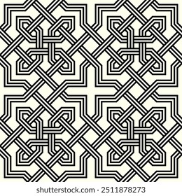 Arte gráfica de design de padrões repetidos. Padrão geométrico contínuo do vetor imprimível.
