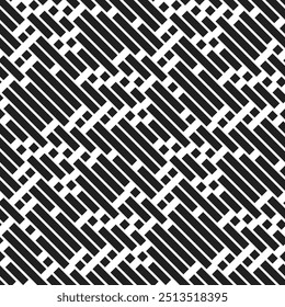 Arte gráfico de diseño de patrones repetitivos. Patrón geométrico sin fisuras de Vector imprimible.