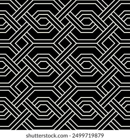 Graphic Art of Seamless Artistic pattern. Geometric Repeating patterns of printable vector.