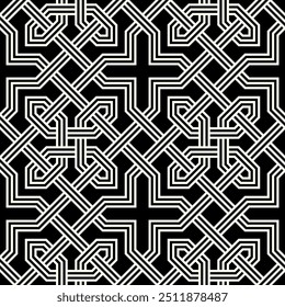 Graphic Art of Seamless pattern design. Geometric Repeating patterns of Printable vector.