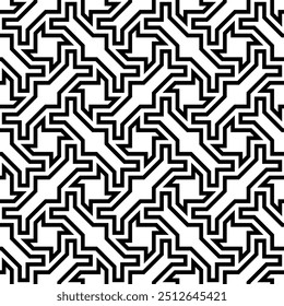 Graphic Art of Seamless pattern design. Geometric Repeating patterns of Printable vector.