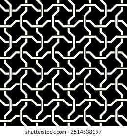 Graphic Art of Seamless pattern design. Geometric Repeating patterns of Printable vector.