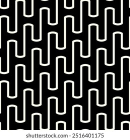 Arte gráfica de design de padrão sem emenda. Padrões de repetição geométrica do vetor imprimível.