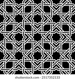 Graphic Art of Seamless pattern design. Geometric Repeating patterns of Printable vector.
