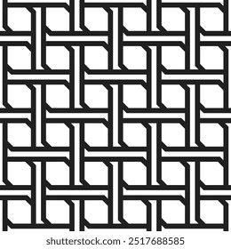 Arte gráfica de design de padrão sem emenda. Padrões de repetição geométrica do vetor imprimível.