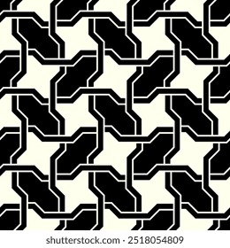 Graphic Art of Seamless pattern design. Geometric Repeating patterns of Printable vector.