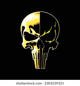 graphic artwork mask skull skeleton art design illustration