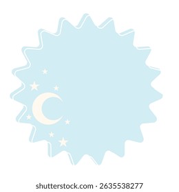 Gráfico Baby Speech Bubble Soft Colorido ícone de pano de fundo. Silhueta de símbolo de sonho infantil pastel. Caixa De Texto De Conversa De Caixa De Diálogo Simples Desenhada Forma De Modelo Em Branco Vazia.