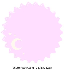 Gráfico Baby Speech Bubble Soft Colorido ícone de pano de fundo. Silhueta de símbolo de sonho infantil pastel. Caixa De Texto De Conversa De Caixa De Diálogo Simples Desenhada Forma De Modelo Em Branco Vazia.