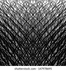 Graphic background with black scratches
