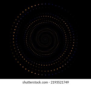 Graphic background circle colorful vector abstract swirl illustration for design