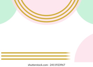 Graphic background, pattern and shape