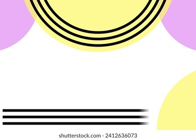 Graphic background, pattern and shape