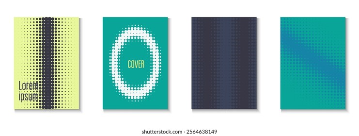 Graphic Background Set. Color Circles On Memphis Layout. Flat Invitation With Geometric Frame. Abstract Flyer. Minimalist Line Poster. Geometric Book Pattern. Trendy Graphic Background