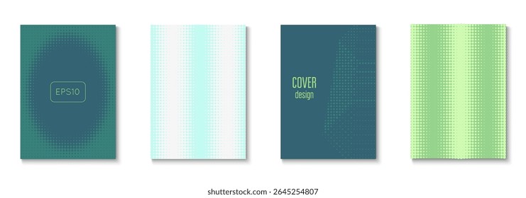 Grafikhintergrundsatz. Coole Kreise in minimalem Layout. Dynamische Elemente in 2D-Präsentation. Linienflieger. Minimalistische Buchvorlage. Geometrische Wellenabdeckung. trendiger grafischer Hintergrund